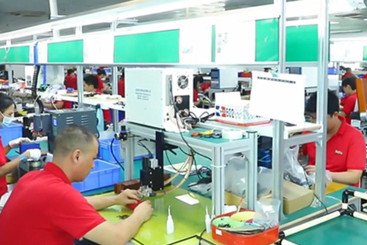 SHENZHEN KLESMAN TECHNOLOGY CO LTD üreticinin üretim hattı